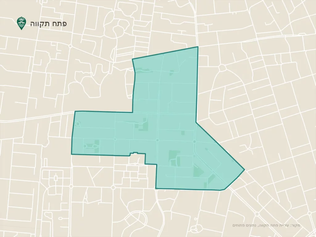 כפר גנים א פתח תקווה: מדריך השכונה הוותיקה