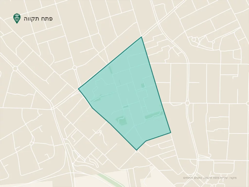 שיכון מפם פתח תקווה: מדריך השכונה ומגורים